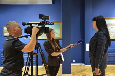 Энгельсский краеведческий музей посетила съемочная группа телеканала &laquo;ГТРК Саратов&raquo;.