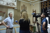 Энгельсский краеведческий музей посетила съемочная группа телеканала &laquo;Саратов 24&raquo;